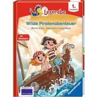 RAVENSBURGER46215 Wilde Piratenabenteuer - Leserabe ab 1. Klasse - Erstlesebuch für Kinder ab 6 Jahren von Ravensburger