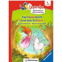RAVENSBURGER46230 Fee Federleicht und das Einhorn - Leserabe ab 1. Klasse - Erstlesebuch für Kinder ab 6 Jahren (mit Mildenberger Silbenmethode) von Ravensburger