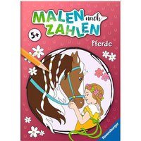 RAVENSBURGER48972 Malen nach Zahlen ab 5: Pferde von Ravensburger