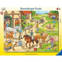 Rahmenpuzzle Ravensburger Auf dem Pferdehof 40 Teile Rahmenpuzzle Ravensburger Auf dem Pferdehof 40 Teile von Ravensburger