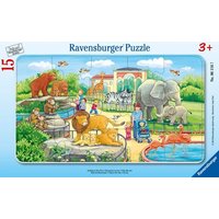 Rahmenpuzzle Ravensburger Ausflug in den Zoo 15 Teile Rahmenpuzzle Ravensburger Ausflug in den Zoo 15 Teile von Ravensburger