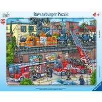 Rahmenpuzzle Ravensburger Feuerwehreinsatz an den Bahngleisen 48 Teile Rahmenpuzzle Ravensburger Feuerwehreinsatz an den Bahngleisen 48 Teile von Ravensburger