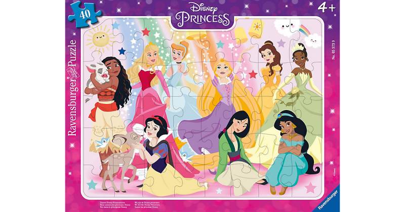Rahmenpuzzle - Unsere Disney Prinzessinnen - 40 Teile Disney von Ravensburger