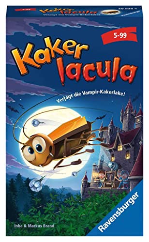 Ravensburger®, Kinderspiel Kakerlacula, 20638, kooperatives Wettlaufspiel ab 5 Jahren von Ravensburger