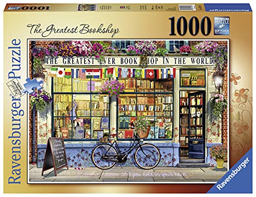 Ravensburger Puzzle 15337 - Buchladen - 1000 Teile Puzzle für Erwachsene und Kinder ab 14 Jahren von Ravensburger