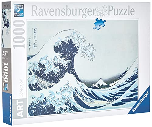Ravensburger - Puzzle The Great Wave Off Kanagawa, 1000 Teile, Puzzle Kunst für Erwachsene und Jugendliche, berühmte Bilder zum Ausstellen, Geschenkidee für Sie oder Ihn, 70 x 50 cm Ravensburger - Puzzle The Great Wave Off Kanagawa, 1000 Teile, Puzzle Kunst für Erwachsene und Jugendliche, berühmte Bilder zum Ausstellen, Geschenkidee für Sie oder Ihn, 70 x 50 cm von Ravensburger