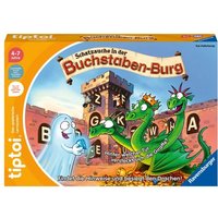 Ravensburger 00124 - tiptoi® Schatzsuche in der Buchstabenburg, Lernspiel von Ravensburger