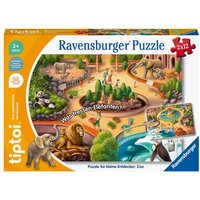 Tiptoi® Puzzle für kleine Entdecker: Zoo - 2x12 Teile von Ravensburger Verlag GmbH