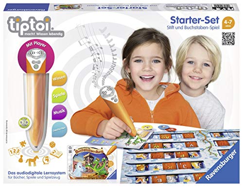 Ravensburger 00505 - Tiptoi Starter-Set mit Stift und Spiel Schatzsuche in der Buchstabenburg Ravensburger 00505 - Tiptoi Starter-Set mit Stift und Spiel Schatzsuche in der Buchstabenburg von Ravensburger