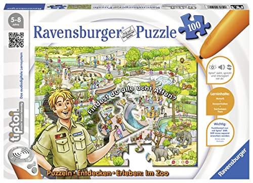 Ravensburger 00524 - TipToi: Erleben Zoo-Puzzle Ravensburger 00524 - TipToi: Erleben Zoo-Puzzle von Ravensburger