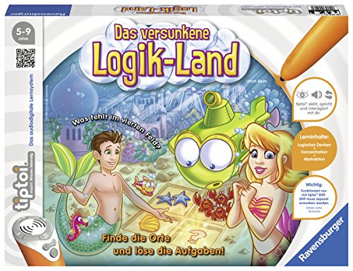 Ravensburger 00526 - Tiptoi Spiel Das versunkene Logik-Land von Ravensburger tiptoi