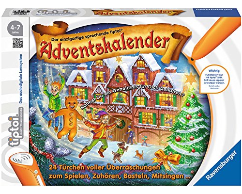 Ravensburger 00562 - Tiptoi Adventskalender, ohne Stift von Ravensburger