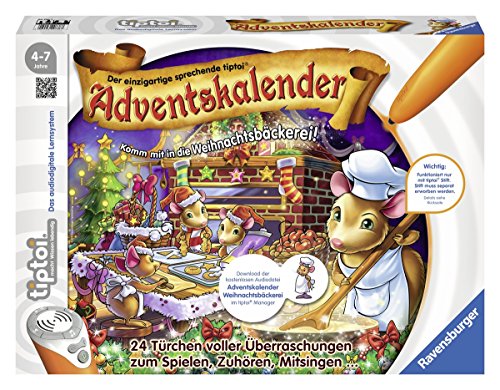 Ravensburger 00738 - tiptoi: Adventskalender 2015 In der Weihnachtsbäckerei Ravensburger 00738 - tiptoi: Adventskalender 2015 In der Weihnachtsbäckerei von Ravensburger