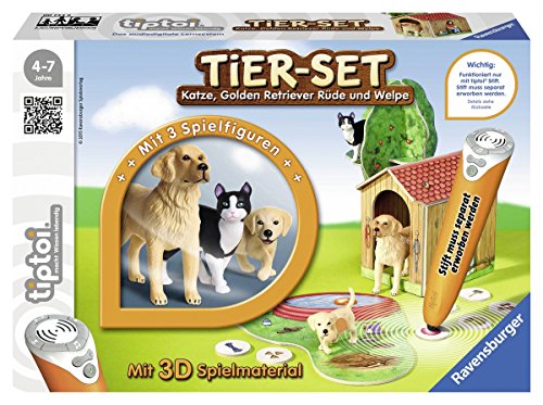 Ravensburger 00744 - tiptoi Tier-Set Golden Retriever Ravensburger 00744 - tiptoi Tier-Set Golden Retriever von Ravensburger