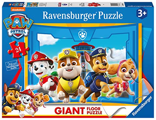 Ravensburger 030903 Paw Patrol, 24 Teile Puzzle für Boden, Puzzle für Kinder, Alter empfohlen 3+ von Ravensburger