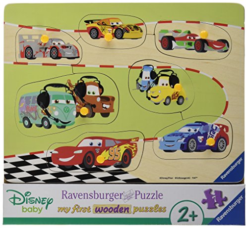 Ravensburger 03686 - Die Cars Familie, my first wooden puzzle von Ravensburger Kinderpuzzle