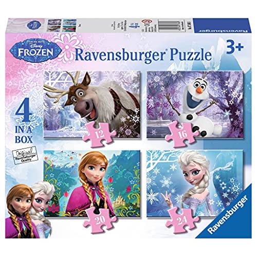 Ravensburger 07360 - Disney Die Eiskönigin: Puzzle-Set - 12 + 16 + 20 + 24 Teile Kinderpuzzle Ravensburger 07360 - Disney Die Eiskönigin: Puzzle-Set - 12 + 16 + 20 + 24 Teile Kinderpuzzle von Ravensburger