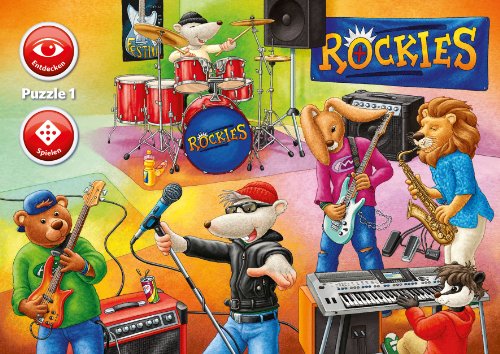 Ravensburger 07504 - Welt der Musik - Interactive Puzzle, 3 x 35 Teile von Ravensburger