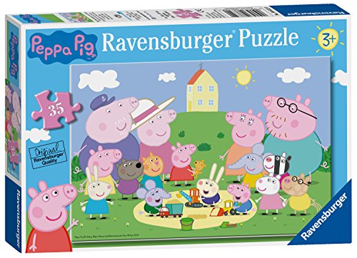 Ravensburger 8632 Peppa Pig Wutz Puzzle Fun in The Sun, Mehrfarbig, Standard von Ravensburger