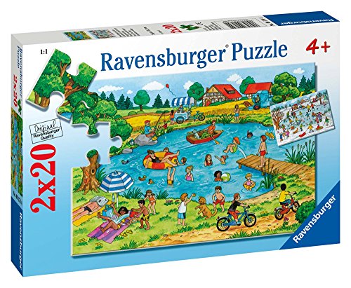 Ravensburger 09174 EL Lago - Puzzle (2 Modelle mit 20 Teilen) von Ravensburger Kinderpuzzle
