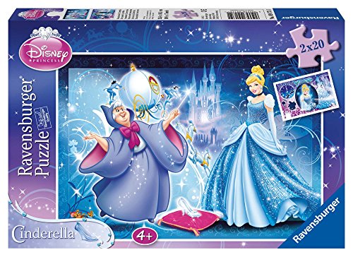 Ravensburger 09175 - Bezaubernde Cinderella-Puzzle, 2 x 20 Teile Ravensburger 09175 - Bezaubernde Cinderella-Puzzle, 2 x 20 Teile von Ravensburger