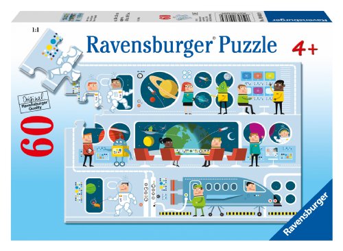 Ravensburger 09603 - Raumstation - Kinderpuzzle 60 Teile von Ravensburger
