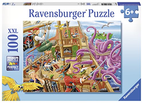 Ravensburger 10939 - Abenteuer auf dem Piratenschiff, 100 Teile Puzzle von Ravensburger