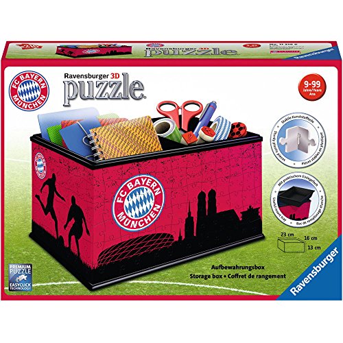 Ravensburger 11216 Aufbewahrungsbox: FC Bayern 3D-Puzzle von Ravensburger