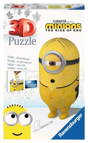 Ravensburger 3D Puzzle Minion Kung Fu 11230 - Minions 2 - 54 Teile - für Minion Fans ab 6 Jahren von Ravensburger