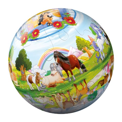 Ravensburger 11444 - Zauberhafte Pferde - 24 Teile puzzleball® von Ravensburger 3D Puzzle