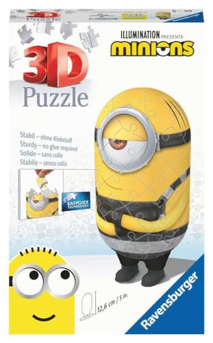 Ravensburger 3D Puzzle Minion Prisoner 11671 - 54 Teile - für Minion Fans ab 6 Jahren von Ravensburger
