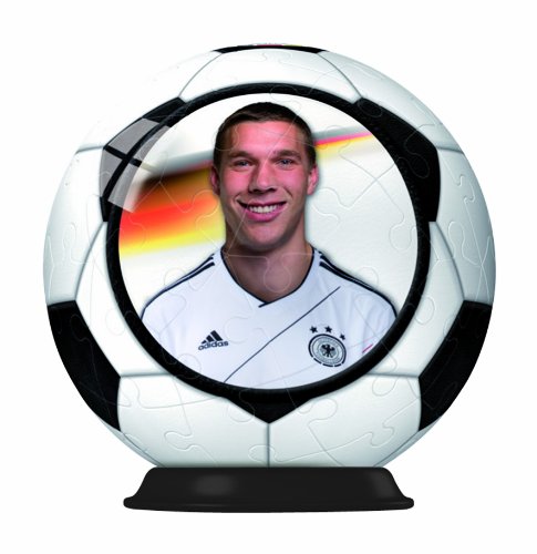 Ravensburger 11891 - DFB Spieler zum Sammeln: Lukas Podolski - 54 Teile Puzzleball von Ravensburger 3D Puzzle