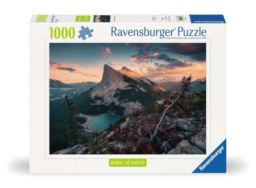 Ravensburger Puzzle 12000033 - Abends in den Rocky Mountains - 1000 Teile Puzzle für Erwachsene und Kinder ab 14 Jahren, Puzzle mit Landschaft, Bergen und Natur Ravensburger Puzzle 12000033 - Abends in den Rocky Mountains - 1000 Teile Puzzle für Erwachsene und Kinder ab 14 Jahren, Puzzle mit Landschaft, Bergen und Natur von Ravensburger