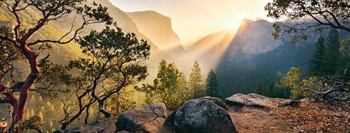 Ravensburger Puzzle 12000045 - Yosemite Park - 1000 Teile Puzzle für Erwachsene und Kinder ab 14 Jahren im Panorama-Format von Ravensburger