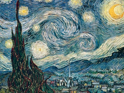 Ravensburger Puzzle 12000079 - Vincent Van Gogh, Sternennacht (1889) - 1500 Teile Puzzle für Erwachsene und Kinder ab 14 Jahren von Ravensburger