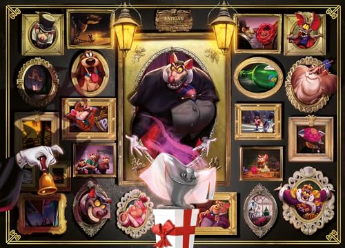 Ravensburger Puzzle 12000098 - Ratigan - 1000 Teile Disney Villainous Puzzle für Erwachsene und Kinder ab 14 Jahren von Ravensburger