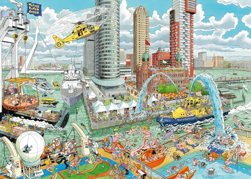 Ravensburger Puzzle 12000103 - Rotterdam - 1000 Teile Puzzle für Erwachsene und Kinder ab 14 Jahren Ravensburger Puzzle 12000103 - Rotterdam - 1000 Teile Puzzle für Erwachsene und Kinder ab 14 Jahren von Ravensburger
