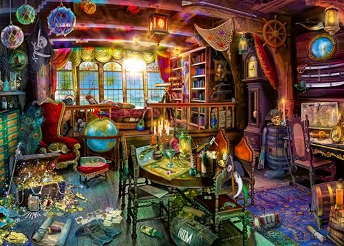 Ravensburger Puzzle 2D 1000 elementów: Pirackie życie, Nowy Design Ravensburger Puzzle 2D 1000 elementów: Pirackie życie, Nowy Design von Ravensburger