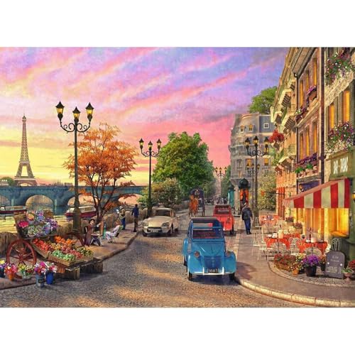 Ravensburger Puzzle für Erwachsene – Puzzle 500 Teile – Spaziergang durch Paris – Erwachsene und Kinder ab 12 Jahren – Hochwertiges Puzzle – Städte & Länder – 12000149 Ravensburger Puzzle für Erwachsene – Puzzle 500 Teile – Spaziergang durch Paris – Erwachsene und Kinder ab 12 Jahren – Hochwertiges Puzzle – Städte & Länder – 12000149 von Ravensburger