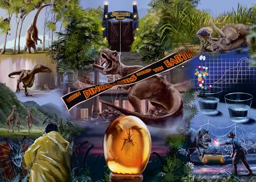 Ravensburger Puzzle 12000187 - Jurassic Park - 1000 Teile Puzzle für Erwachsene und Kinder ab 14 Jahren, Jurassic Park Geschenke von Ravensburger