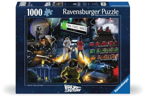 Ravensburger Puzzle 12000278 - Back to The Future - 1000 Teile Puzzle für Erwachsene und Kinder ab 14 Jahren, von Ravensburger
