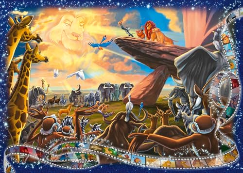 Ravensburger Puzzle 12000321 - Der König der Löwen - 1000 Teile Disney Puzzle für Erwachsene und Kinder ab 14 Jahren Ravensburger Puzzle 12000321 - Der König der Löwen - 1000 Teile Disney Puzzle für Erwachsene und Kinder ab 14 Jahren von Ravensburger