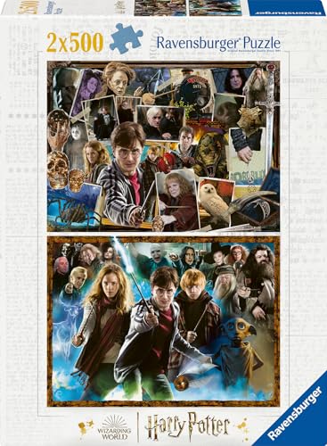 Ravensburger Puzzle 12000343 - Die Welt von Harry Potter - 2X 500 Teile Puzzle für Erwachsene und Kinder ab 12 Jahren Ravensburger Puzzle 12000343 - Die Welt von Harry Potter - 2X 500 Teile Puzzle für Erwachsene und Kinder ab 12 Jahren von Ravensburger