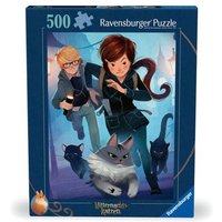 Ravensburger Puzzle 12000360 - Auf der Suche nach Königin Quinn - 500 Teile Mitternachtskatzen Puzzle für Erwachsene und Kinder ab 12 Jahren Ravensburger Puzzle 12000360 - Auf der Suche nach Königin Quinn - 500 Teile Mitternachtskatzen Puzzle für Erwachsene und Kinder ab 12 Jahren von Ravensburger Verlag GmbH
