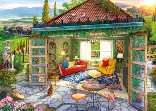 Ravensburger Puzzle 2D 1000 elementów: Oaza toskańska, Nowy Design Ravensburger Puzzle 2D 1000 elementów: Oaza toskańska, Nowy Design von Ravensburger