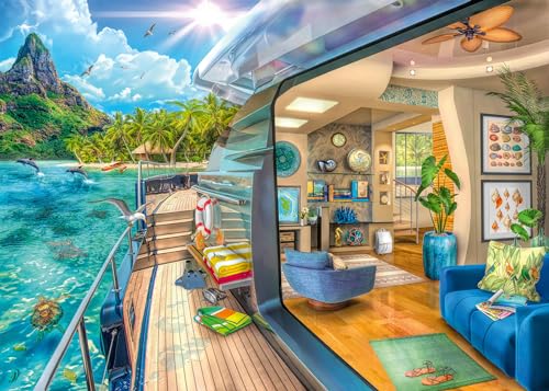 Ravensburger 12000413 Tropical Island Charter Puzzle, bunt Ravensburger 12000413 Tropical Island Charter Puzzle, bunt von Ravensburger