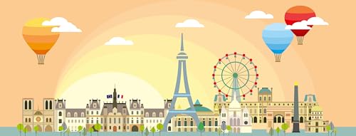 Ravensburger Puzzle 12000448 - EIN Tag in Paris - 1000 Teile Puzzle für Erwachsene und Kinder ab 14 Jahren von Ravensburger