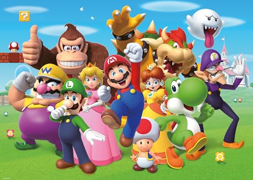 Ravensburger Puzzle 12000455 - Super Mario - 1000 Teile Super Mario Puzzle für Erwachsene und Kinder ab 14 Jahren von Ravensburger