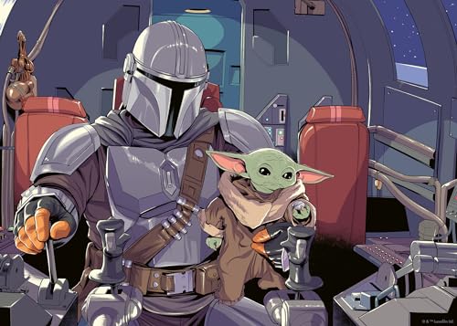 Ravensburger Puzzle 12000512 - The Mandalorian - 1000 Teile Puzzle für Erwachsene und Kinder ab 14 Jahren, Star Wars Geschenke Ravensburger Puzzle 12000512 - The Mandalorian - 1000 Teile Puzzle für Erwachsene und Kinder ab 14 Jahren, Star Wars Geschenke von Ravensburger