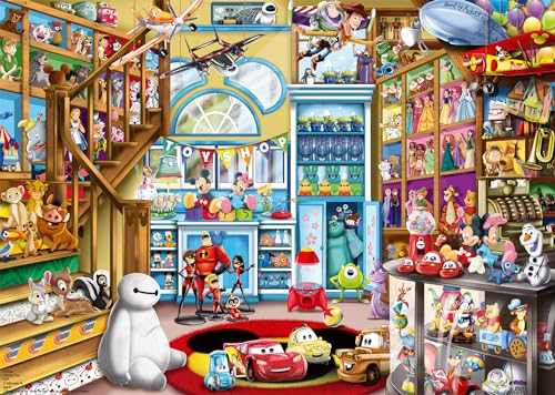 Ravensburger Puzzle 12000527 - Im Spielzeugladen - 1000 Teile Disney Puzzle für Erwachsene und Kinder ab 14 Jahren Ravensburger Puzzle 12000527 - Im Spielzeugladen - 1000 Teile Disney Puzzle für Erwachsene und Kinder ab 14 Jahren von Ravensburger